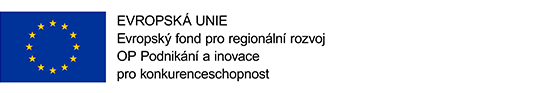 Evropská unie – Evropský fond pro regionální rozvoj – OP Podnikání a inovace pro konkurenceschopnost