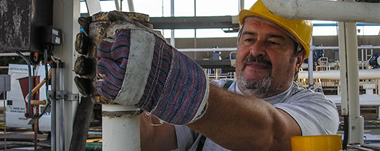 Preparation of final chamber inside the pumping station