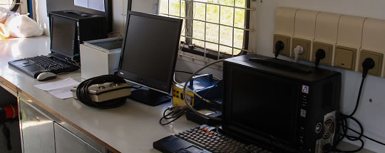 Laboratory for on-line measurement during the execution of pressure reparation